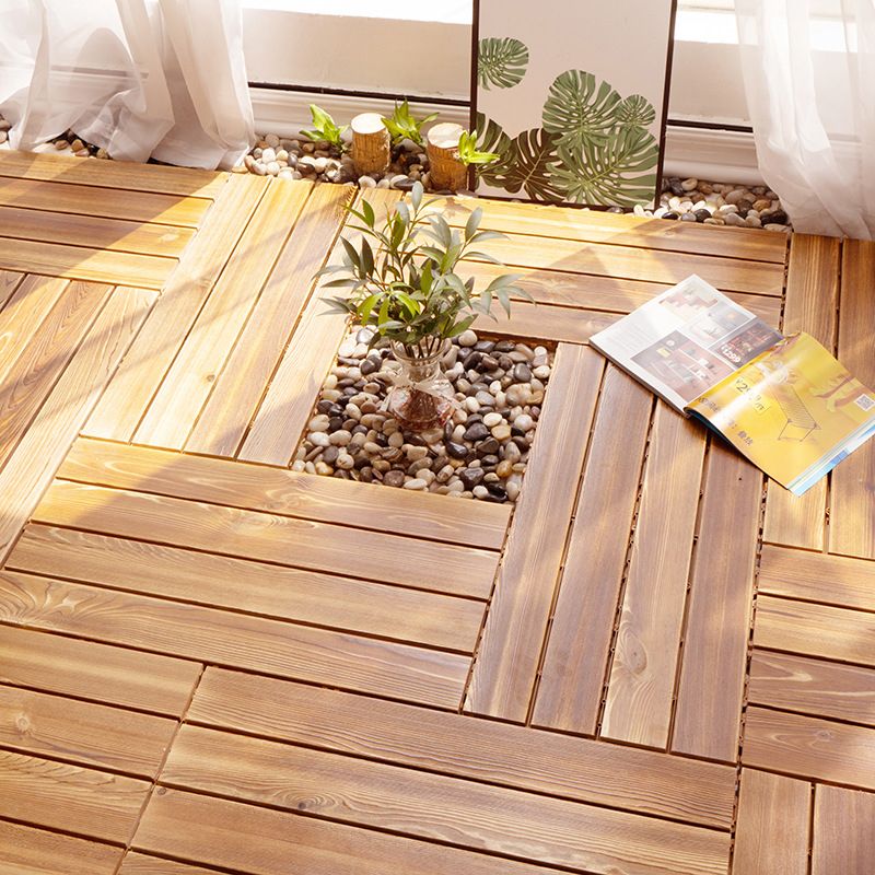 Flooring Tiles Click-Locking Scratch Resistant Distressed Wood Flooring Clearhalo 'Flooring 'Hardwood Flooring' 'hardwood_flooring' 'Home Improvement' 'home_improvement' 'home_improvement_hardwood_flooring' Walls and Ceiling' 1200x1200_f05664bd-0659-42d0-8700-d941b37fe0eb