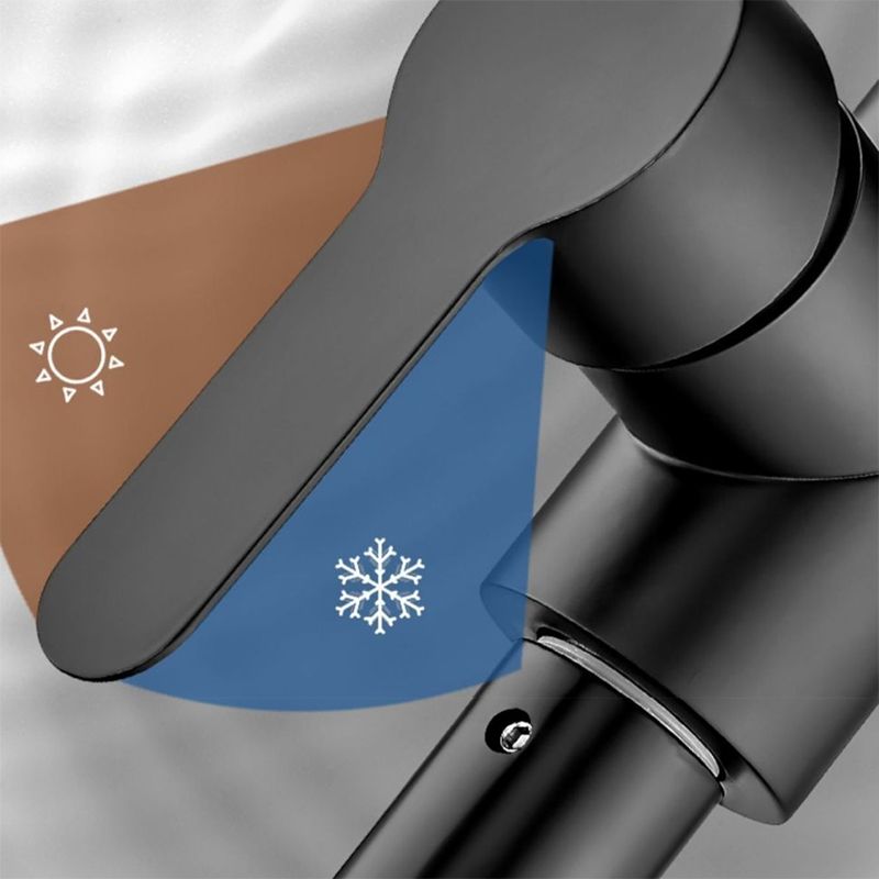 Modern Faucet 1-Handle 1-Hole Single Level Low Profile Pot Filler Kitchen Faucet Clearhalo 'Home Improvement' 'home_improvement' 'home_improvement_kitchen_faucets' 'Kitchen Faucets' 'Kitchen Remodel & Kitchen Fixtures' 'Kitchen Sinks & Faucet Components' 'kitchen_faucets' 1200x1200_f06f9388-5913-4e5c-bca6-130bbedd48e5