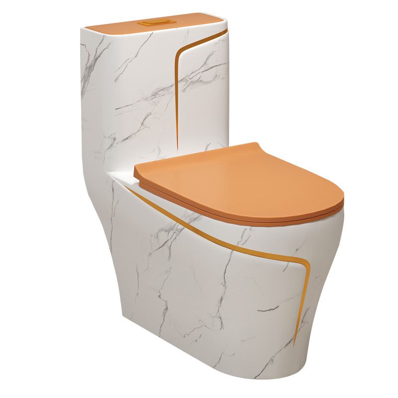 Traditional Orange Ceramic Flush Toilet Floor Mounted Urine Toilet for Washroom Clearhalo 'Bathroom Remodel & Bathroom Fixtures' 'Home Improvement' 'home_improvement' 'home_improvement_toilets' 'Toilets & Bidets' 'Toilets' 1200x1200_f07a0e91-debc-455d-9b0d-a80f976f65f2