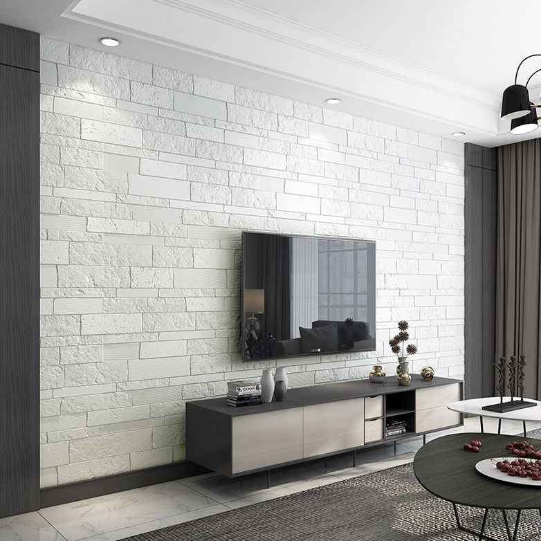 Industrial 3D Brick Wall Plank Bathroom Living Room Wall Panels Set of 10 Clearhalo 'Flooring 'Home Improvement' 'home_improvement' 'home_improvement_wall_paneling' 'Wall Paneling' 'wall_paneling' 'Walls & Ceilings' Walls and Ceiling' 1200x1200_f0876b10-e529-4359-9c39-c152aab5a6ca