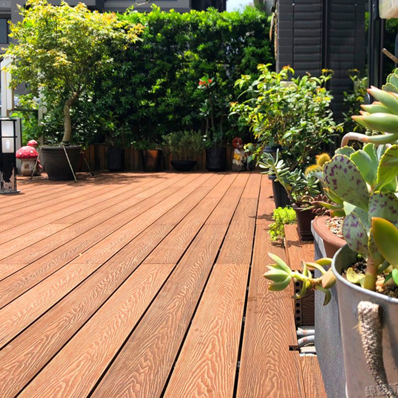 Outdoor Deck Plank Waterproof Slip Resistant Embossed Snapping Floor Board Clearhalo 'Home Improvement' 'home_improvement' 'home_improvement_outdoor_deck_tiles_planks' 'Outdoor Deck Tiles & Planks' 'Outdoor Flooring & Tile' 'Outdoor Remodel' 'outdoor_deck_tiles_planks' 1200x1200_f0eb7674-e3ab-4eda-a046-add647a73309