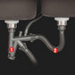 Rectangle 1 Holes Kitchen Sink Stainless Steel Double Basin Sink Clearhalo 'Home Improvement' 'home_improvement' 'home_improvement_kitchen_sinks' 'Kitchen Remodel & Kitchen Fixtures' 'Kitchen Sinks & Faucet Components' 'Kitchen Sinks' 'kitchen_sinks' 1200x1200_f0f610e7-b88b-4ba2-865f-ded597336159