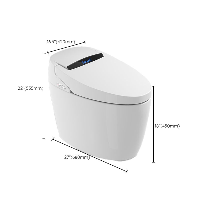 Modern Floor Mounted Flush Toilet Siphon Jet White Toilet Bowl with Seat for Washroom Clearhalo 'Bathroom Remodel & Bathroom Fixtures' 'Home Improvement' 'home_improvement' 'home_improvement_toilets' 'Toilets & Bidets' 'Toilets' 1200x1200_f10ddc4a-7648-496b-9ad1-bc5d794af774