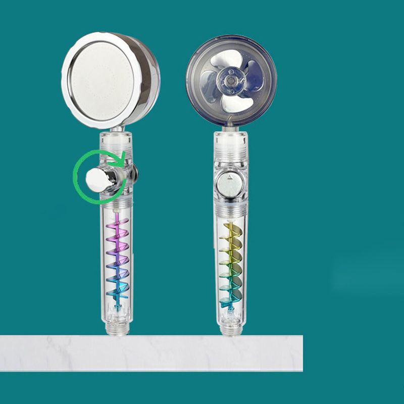 Modern Bathroom Shower Head Plastic Handheld Shower Head with Adjustable Water Flow Clearhalo 'Bathroom Remodel & Bathroom Fixtures' 'Home Improvement' 'home_improvement' 'home_improvement_shower_heads' 'Shower Heads' 'shower_heads' 'Showers & Bathtubs Plumbing' 'Showers & Bathtubs' 1200x1200_f10ec503-b497-43a0-a885-4625fdc1f197