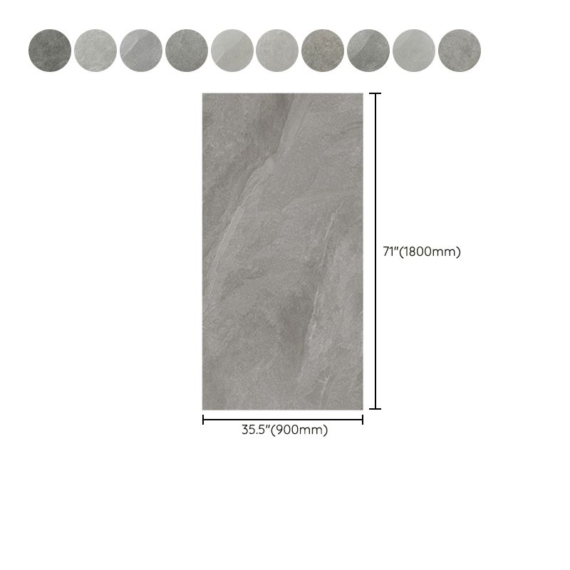 Rectangular Floor Tile Vintage Matte Gray Floor and Wall Tile Clearhalo 'Floor Tiles & Wall Tiles' 'floor_tiles_wall_tiles' 'Flooring 'Home Improvement' 'home_improvement' 'home_improvement_floor_tiles_wall_tiles' Walls and Ceiling' 1200x1200_f11cce98-79d7-4987-8705-7a843a4f625a