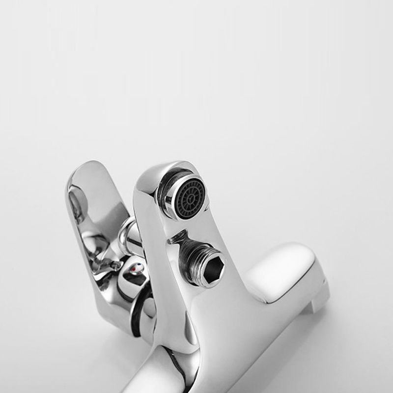 Bathroom Tub Spout Wall Mounted Hand Shower Fixed Bathtub Faucet Clearhalo 'Bathroom Remodel & Bathroom Fixtures' 'Bathtub Faucets' 'bathtub_faucets' 'Home Improvement' 'home_improvement' 'home_improvement_bathtub_faucets' 1200x1200_f1815e94-75aa-4ae8-ae4e-f359c585ae98