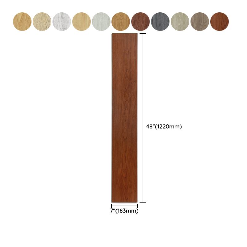 Peel and Stick PVC Flooring Low Gloss Wood Look Smooth Vinyl Flooring Clearhalo 'Flooring 'Home Improvement' 'home_improvement' 'home_improvement_vinyl_flooring' 'Vinyl Flooring' 'vinyl_flooring' Walls and Ceiling' 1200x1200_f19df577-414d-4abf-aa4c-5f16c71242ae