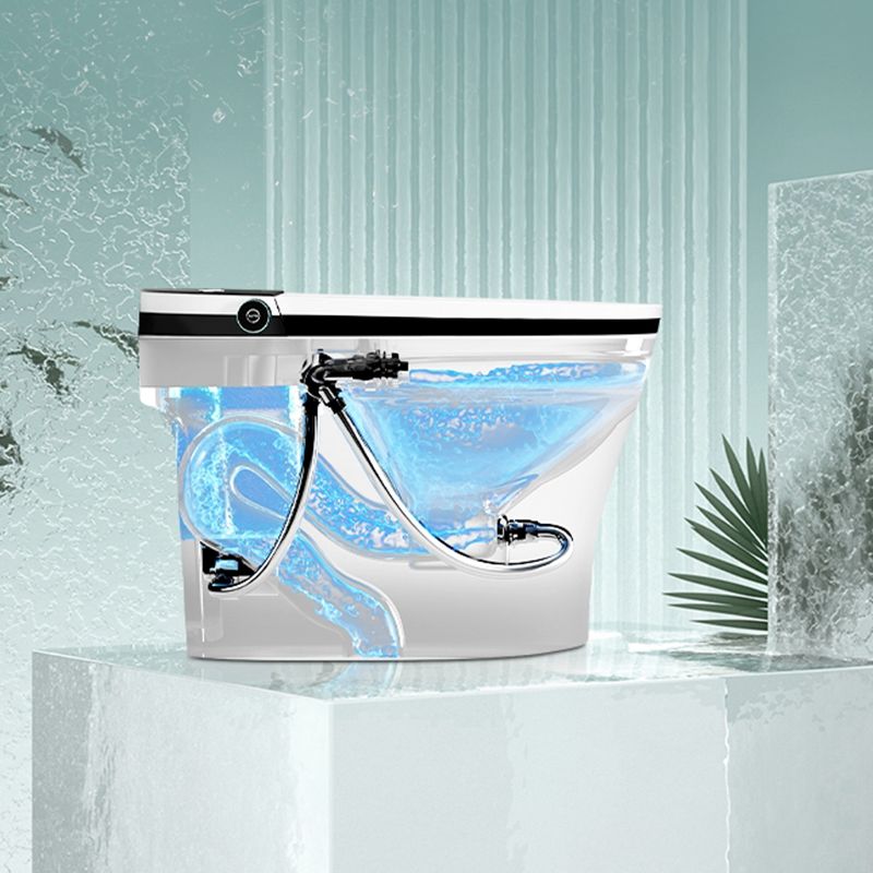 Elongated All-in-One Floor Standing Bidet with Unlimited Warm Water Clearhalo 'Bathroom Remodel & Bathroom Fixtures' 'Bidets' 'Home Improvement' 'home_improvement' 'home_improvement_bidets' 'Toilets & Bidets' 1200x1200_f1d464cf-942c-4ccd-8fcd-64da15199ef9