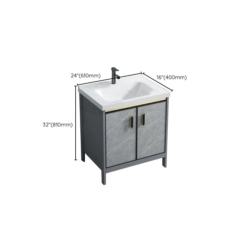 Modern Bathroom Sink Vanity Freestanding Faucet Included Bathroom Vanity Set Clearhalo 'Bathroom Remodel & Bathroom Fixtures' 'Bathroom Vanities' 'bathroom_vanities' 'Home Improvement' 'home_improvement' 'home_improvement_bathroom_vanities' 1200x1200_f1d6603d-9b70-4deb-b350-271b267c2c79