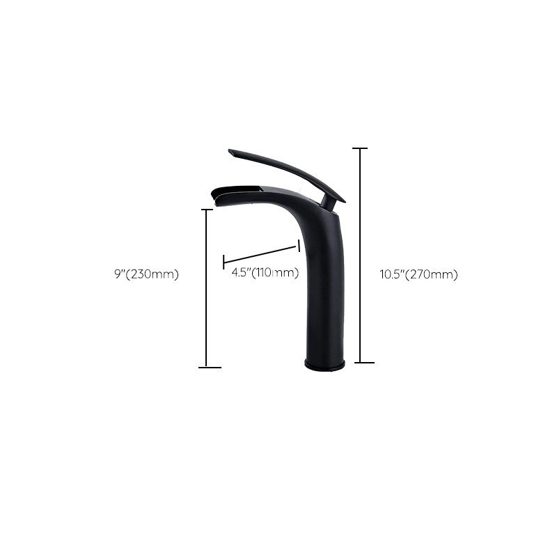 Contemporary Fixed Bathtub Faucet Wall Mounted Waterfall Tub Filler Clearhalo 'Bathroom Remodel & Bathroom Fixtures' 'Bathtub Faucets' 'bathtub_faucets' 'Home Improvement' 'home_improvement' 'home_improvement_bathtub_faucets' 1200x1200_f1f894b4-4a2d-4efb-a789-37b8a442e4fd