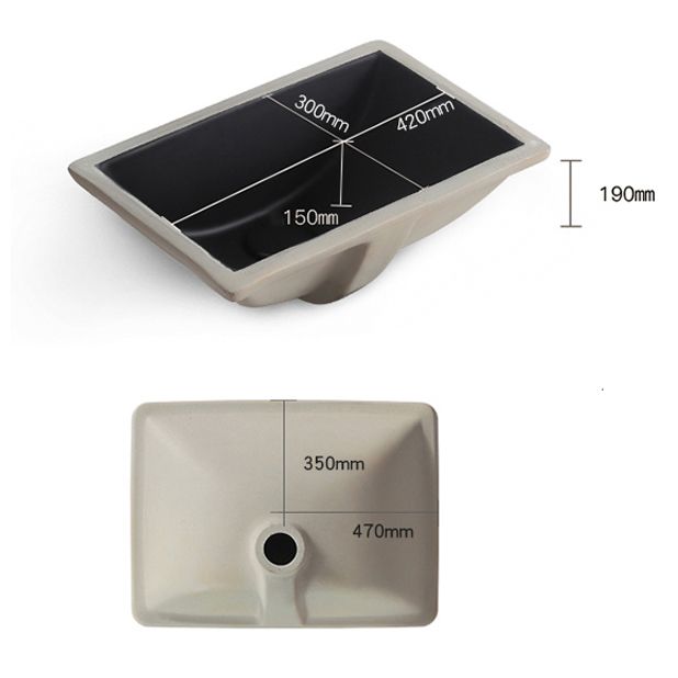 Black Undermount Vanity Sink Modern Porcelain Undermount Vanity Sink Clearhalo 'Bathroom Remodel & Bathroom Fixtures' 'Bathroom Sinks & Faucet Components' 'Bathroom Sinks' 'bathroom_sink' 'Home Improvement' 'home_improvement' 'home_improvement_bathroom_sink' 1200x1200_f208d471-bf34-4a42-bb70-71a514d5ce56