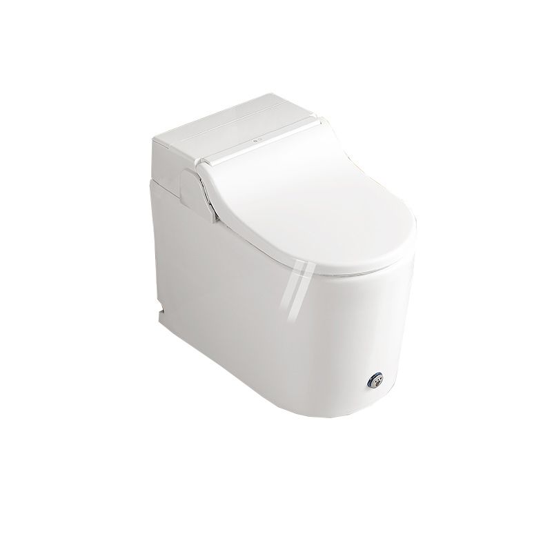 White Elongated Floor Mount Bidet Heated Seat Smart Bidet with Tank Clearhalo 'Bathroom Remodel & Bathroom Fixtures' 'Bidets' 'Home Improvement' 'home_improvement' 'home_improvement_bidets' 'Toilets & Bidets' 1200x1200_f20c0a29-3242-4d78-9c62-89bb44c0f7cc