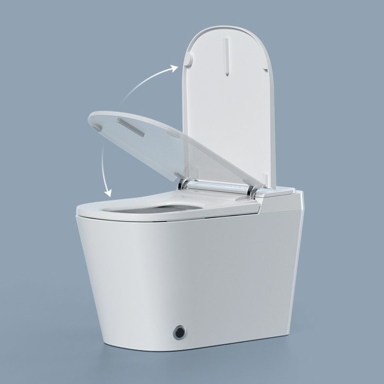 Modern Siphon Jet Toilet Bowl Floor Mount Skirted Toilet with Toilet Seat Clearhalo 'Bathroom Remodel & Bathroom Fixtures' 'Home Improvement' 'home_improvement' 'home_improvement_toilets' 'Toilets & Bidets' 'Toilets' 1200x1200_f239dca2-e90a-42ea-b561-b6010683381f
