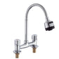 Modern Pre-Rinse Kitchen Faucet Brass Knob Handle Swivel Spout Kitchen Sink Faucet Clearhalo 'Home Improvement' 'home_improvement' 'home_improvement_kitchen_faucets' 'Kitchen Faucets' 'Kitchen Remodel & Kitchen Fixtures' 'Kitchen Sinks & Faucet Components' 'kitchen_faucets' 1200x1200_f24fab8a-9fc0-4a8a-889c-2a644f07da44