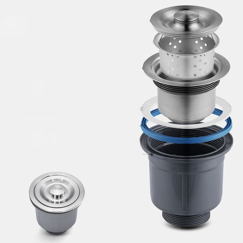 Classic Kitchen Sink Stainless Steel Kitchen Sink with Soap Dispenser Clearhalo 'Home Improvement' 'home_improvement' 'home_improvement_kitchen_sinks' 'Kitchen Remodel & Kitchen Fixtures' 'Kitchen Sinks & Faucet Components' 'Kitchen Sinks' 'kitchen_sinks' 1200x1200_f2637473-1b24-4cf7-81f9-bd3df9c04166