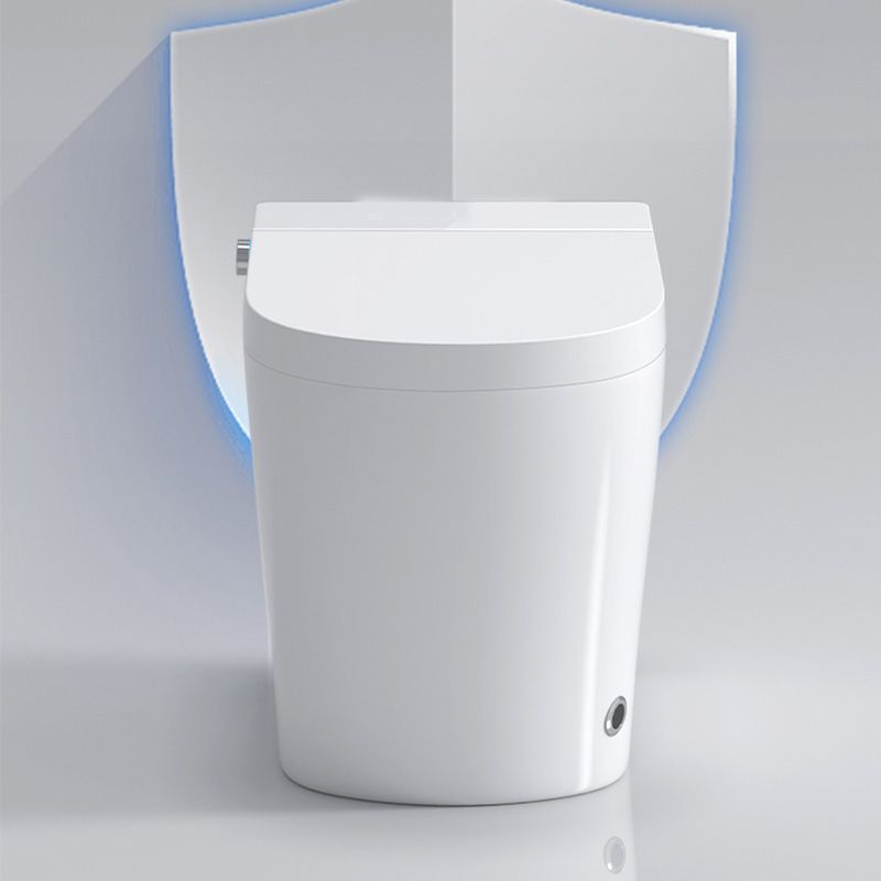 White Elongated Floor Mount Bidet Heated Seat Floor Standing Bidet Clearhalo 'Bathroom Remodel & Bathroom Fixtures' 'Bidets' 'Home Improvement' 'home_improvement' 'home_improvement_bidets' 'Toilets & Bidets' 1200x1200_f2729b5d-86ab-4379-90ce-c7c164254fb3