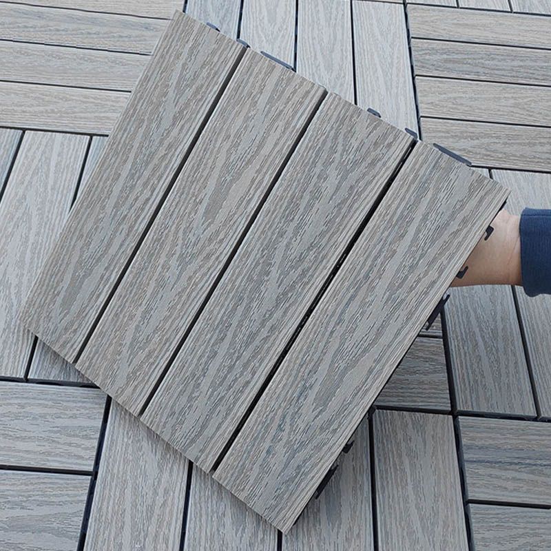 Interlocking Patio Flooring Tiles Composite Patio Flooring Tiles with Slip Resistant Clearhalo 'Home Improvement' 'home_improvement' 'home_improvement_outdoor_deck_tiles_planks' 'Outdoor Deck Tiles & Planks' 'Outdoor Flooring & Tile' 'Outdoor Remodel' 'outdoor_deck_tiles_planks' 1200x1200_f27c0b25-7ac0-4751-8911-abc842590087