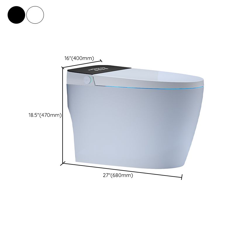 Modern Toilet Bowl One Piece Toilet Floor Mounted Siphon Jet Porcelain Toilet Clearhalo 'Bathroom Remodel & Bathroom Fixtures' 'Home Improvement' 'home_improvement' 'home_improvement_toilets' 'Toilets & Bidets' 'Toilets' 1200x1200_f2937050-324d-476a-ae0e-259a1d89e8e5