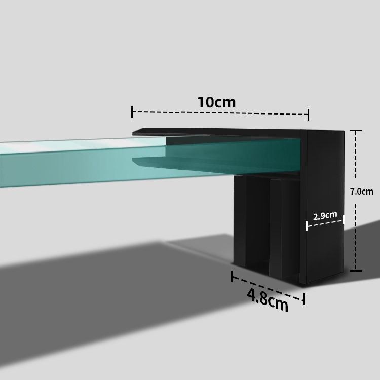 Semi-Frameless Single Sliding Shower Door Transparent Laminated Glass Shower Bath Door Clearhalo 'Bathroom Remodel & Bathroom Fixtures' 'Home Improvement' 'home_improvement' 'home_improvement_shower_tub_doors' 'Shower and Tub Doors' 'shower_tub_doors' 'Showers & Bathtubs' 1200x1200_f2bff2b3-844c-4c0d-a67a-32f6c61a920c