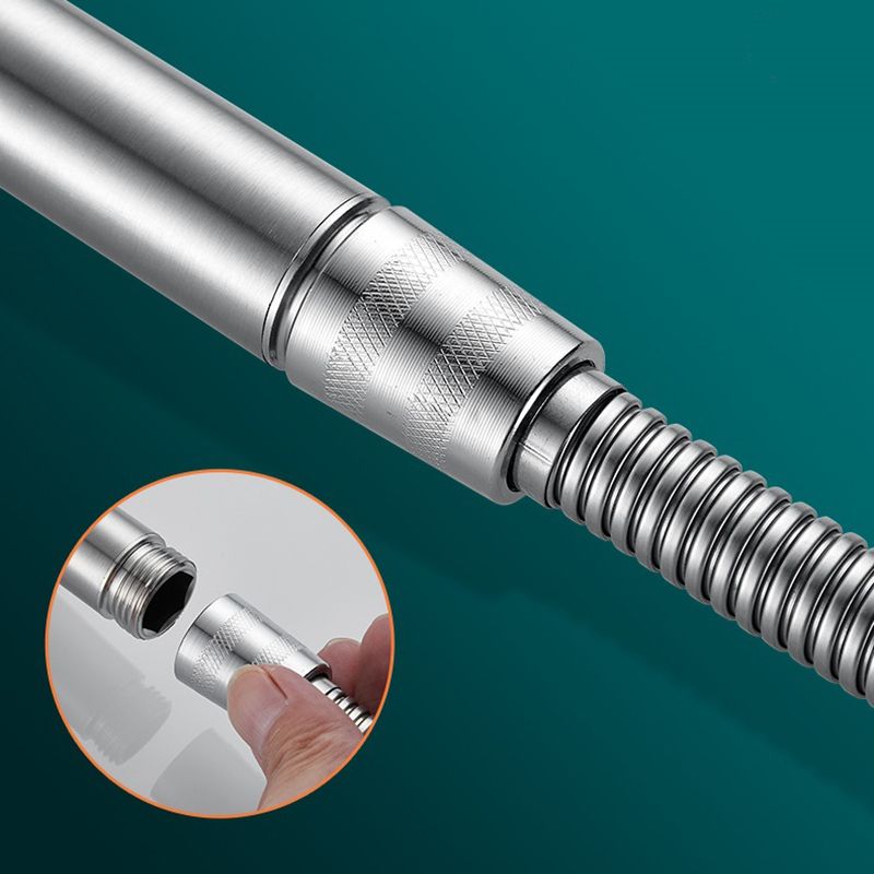 Metal Handheld Shower Head Modern Bathroom Handheld Shower Head Clearhalo 'Bathroom Remodel & Bathroom Fixtures' 'Home Improvement' 'home_improvement' 'home_improvement_shower_heads' 'Shower Heads' 'shower_heads' 'Showers & Bathtubs Plumbing' 'Showers & Bathtubs' 1200x1200_f2cfd858-13b5-4fa2-bca7-e2de23073121