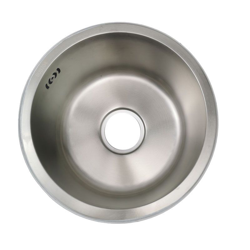 Round Stainless Steel Sink Single Bowl Undermount Sink with Basket Strainer Clearhalo 'Home Improvement' 'home_improvement' 'home_improvement_kitchen_sinks' 'Kitchen Remodel & Kitchen Fixtures' 'Kitchen Sinks & Faucet Components' 'Kitchen Sinks' 'kitchen_sinks' 1200x1200_f2dd6304-f63a-49f1-95f5-a4ac18b37059