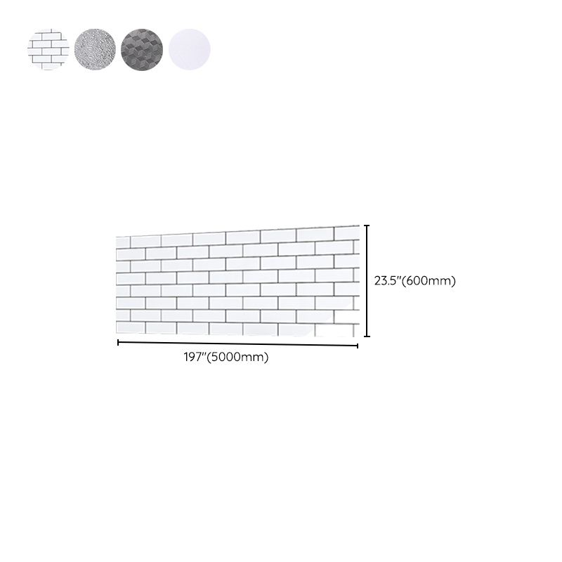 Modern Subway Tile Smooth Peel and Stick Backsplash Tile for Kitchen Clearhalo 'Flooring 'Home Improvement' 'home_improvement' 'home_improvement_peel_stick_blacksplash' 'Peel & Stick Backsplash Tile' 'peel_stick_blacksplash' 'Walls & Ceilings' Walls and Ceiling' 1200x1200_f2f14517-2e47-4983-b0bd-9eec971c38e2