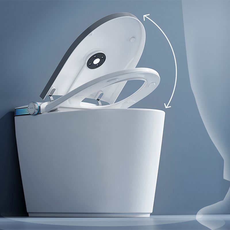 Floor Standing Bidet Elongated Ceramic with Heated Seat Foot Sensor Clearhalo 'Bathroom Remodel & Bathroom Fixtures' 'Bidets' 'Home Improvement' 'home_improvement' 'home_improvement_bidets' 'Toilets & Bidets' 1200x1200_f2ffd937-6b7f-4ea8-9fbd-6893e4c66ac9