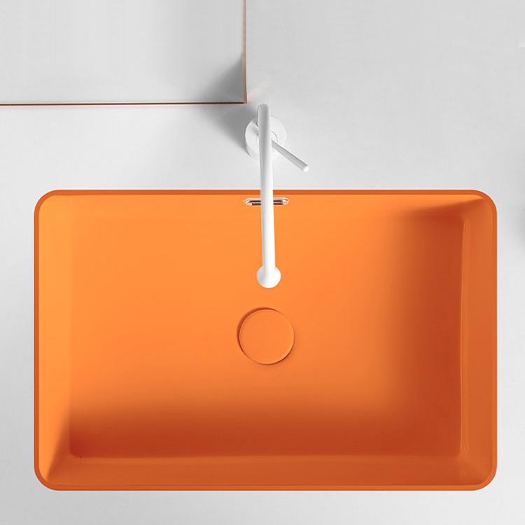 Modern Undermount Vanity Sink Rectangular Porcelain with Overflow Bathroom Sink Clearhalo 'Bathroom Remodel & Bathroom Fixtures' 'Bathroom Sinks & Faucet Components' 'Bathroom Sinks' 'bathroom_sink' 'Home Improvement' 'home_improvement' 'home_improvement_bathroom_sink' 1200x1200_f3600e6a-e5c6-4212-b316-8c4adb8ec7b5