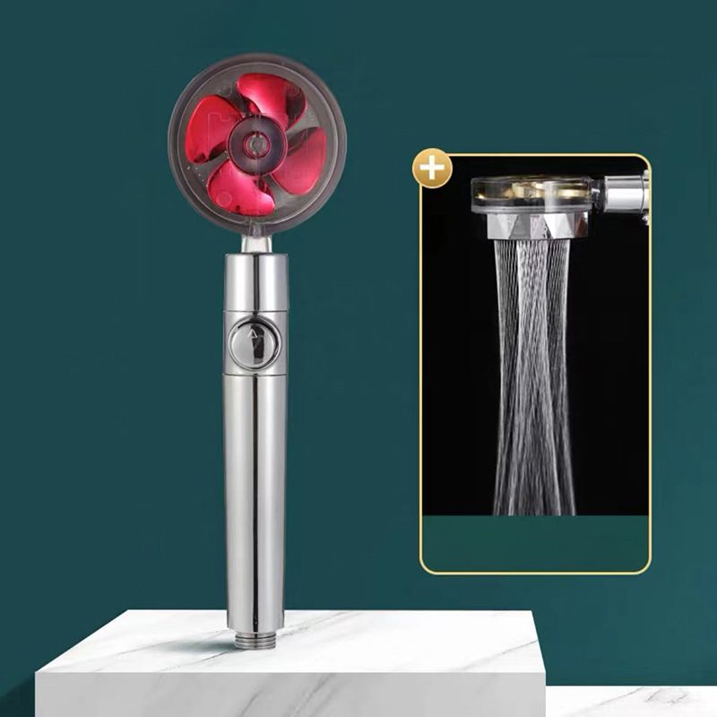 Adjustable Shower Head Modern Round Shower Combo with Single Setting Clearhalo 'Bathroom Remodel & Bathroom Fixtures' 'Home Improvement' 'home_improvement' 'home_improvement_shower_heads' 'Shower Heads' 'shower_heads' 'Showers & Bathtubs Plumbing' 'Showers & Bathtubs' 1200x1200_f3703d0d-5555-4932-9177-0c3912640202