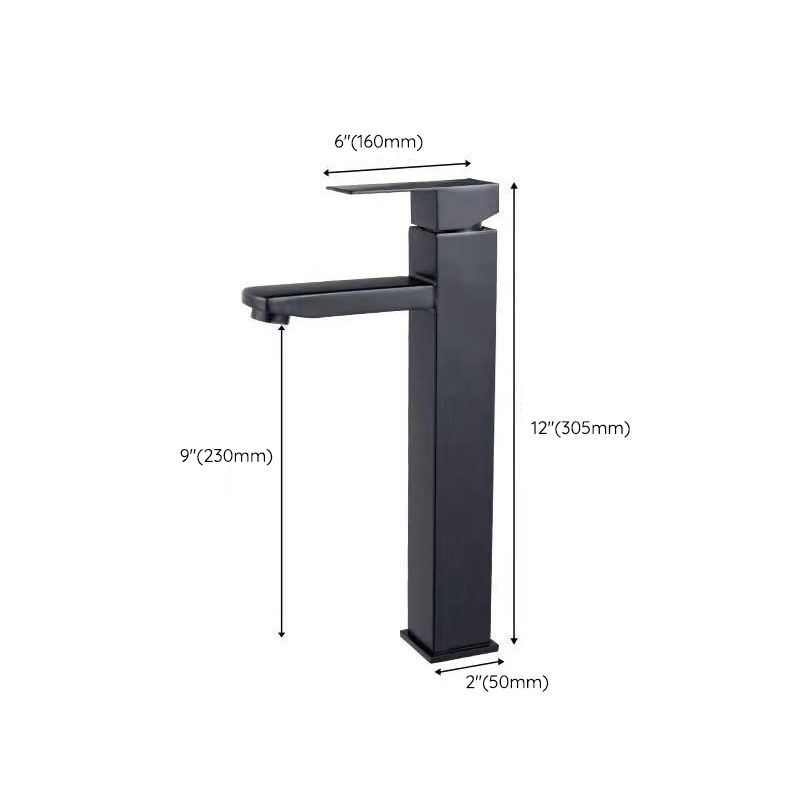 Basic Centered Lavatory Faucet Solid Color Faucet Vessel Sink Bathroom Faucet Clearhalo 'Bathroom Remodel & Bathroom Fixtures' 'Bathroom Sink Faucets' 'Bathroom Sinks & Faucet Components' 'bathroom_sink_faucets' 'Home Improvement' 'home_improvement' 'home_improvement_bathroom_sink_faucets' 1200x1200_f39ab6df-8b8f-4d47-a196-bc1c5aa426c0