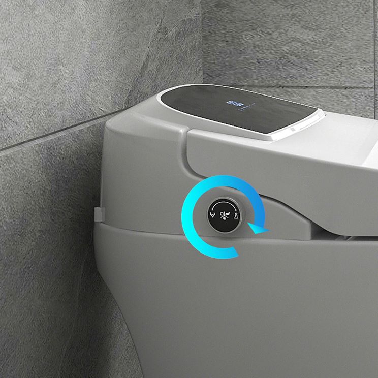 White Elongated Floor Standing Bidet Home Heated Seat All-in-One Bidet Clearhalo 'Bathroom Remodel & Bathroom Fixtures' 'Bidets' 'Home Improvement' 'home_improvement' 'home_improvement_bidets' 'Toilets & Bidets' 1200x1200_f3ce9fdd-bfef-4e8d-913a-28eb95d33fbc