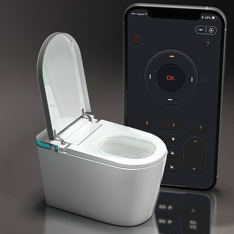 Modern Floor Mounted Toilet Bowl ABS Siphon Jet All-In-One Toilet Clearhalo 'Bathroom Remodel & Bathroom Fixtures' 'Home Improvement' 'home_improvement' 'home_improvement_toilets' 'Toilets & Bidets' 'Toilets' 1200x1200_f3cef616-9f2a-42d7-90e6-a86341243042