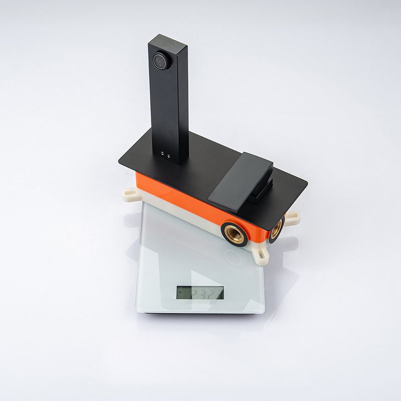 Contemporary Metal Sink Faucet Copper Wall Mounted Bathroom Faucet Clearhalo 'Bathroom Remodel & Bathroom Fixtures' 'Bathroom Sink Faucets' 'Bathroom Sinks & Faucet Components' 'bathroom_sink_faucets' 'Home Improvement' 'home_improvement' 'home_improvement_bathroom_sink_faucets' 1200x1200_f3e8f5cb-c037-4da6-9e61-f2d27344c33f