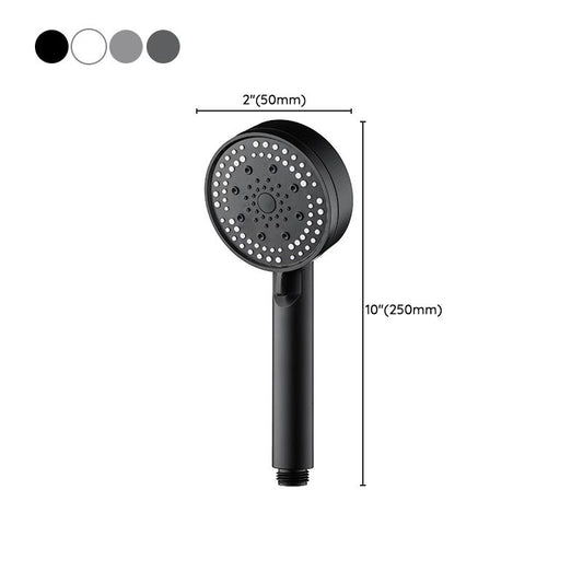Standard Plastic Shower Head Self-Cleaning Round Handheld Shower Heads Clearhalo 'Bathroom Remodel & Bathroom Fixtures' 'Home Improvement' 'home_improvement' 'home_improvement_shower_heads' 'Shower Heads' 'shower_heads' 'Showers & Bathtubs Plumbing' 'Showers & Bathtubs' 1200x1200_f3ee8a9e-0367-4516-9f60-d47ba835c6d6