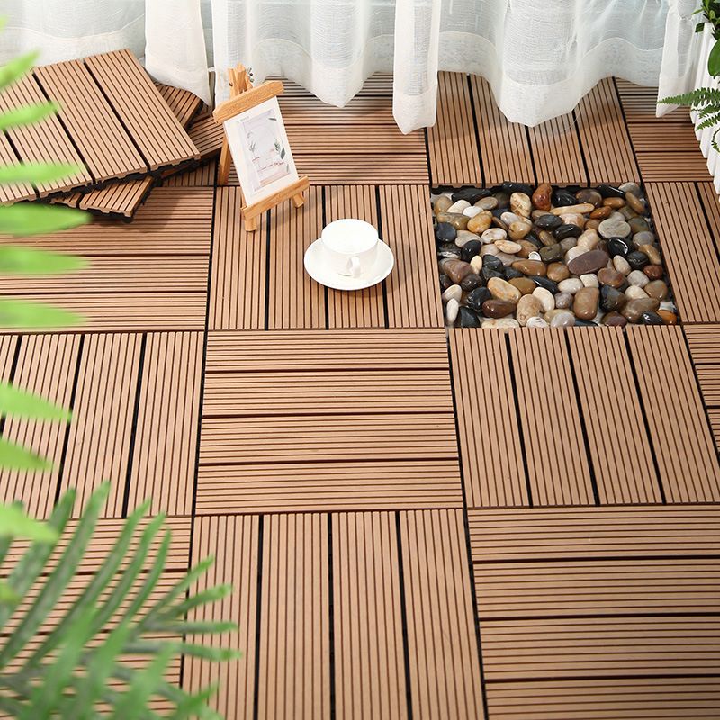 Rectangle Engineered Floor Tile Water Resistant Parquet Wooden Floor for Balcony Clearhalo 'Flooring 'Hardwood Flooring' 'hardwood_flooring' 'Home Improvement' 'home_improvement' 'home_improvement_hardwood_flooring' Walls and Ceiling' 1200x1200_f3ff47a1-c4ef-49ec-91c5-7f2411b71c9c