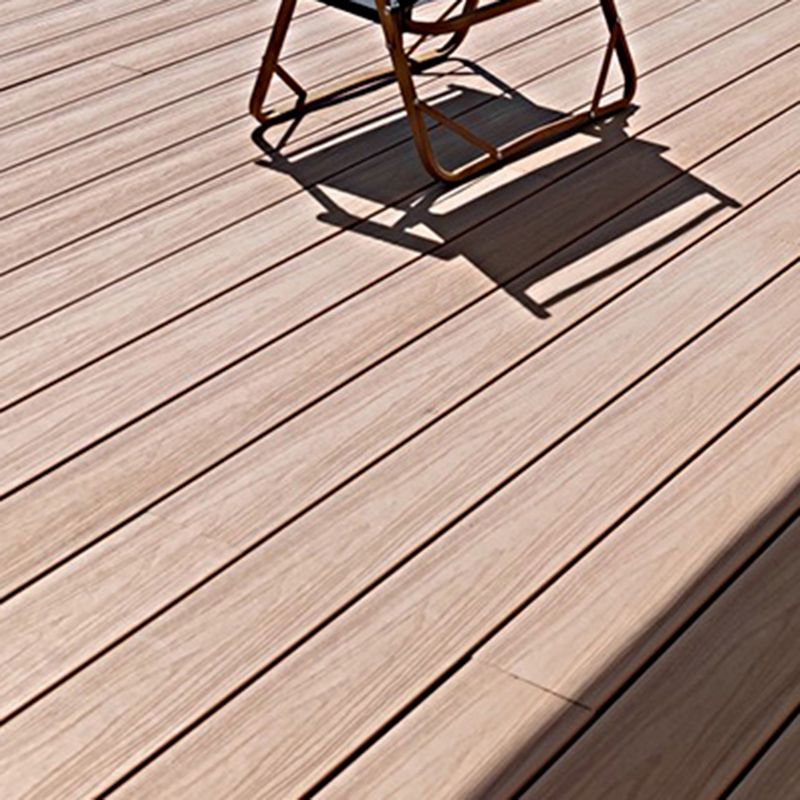 Outdoor WPC Flooring Rectangle Modern Style Nail Wood Flooring Clearhalo 'Flooring 'Hardwood Flooring' 'hardwood_flooring' 'Home Improvement' 'home_improvement' 'home_improvement_hardwood_flooring' Walls and Ceiling' 1200x1200_f3ffd8a6-9481-40d4-8102-5a3a3f143834