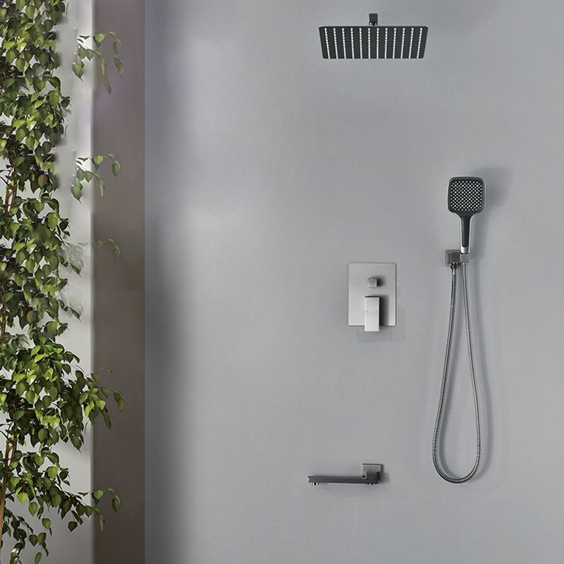 Modern Shower Combo Brass Adjustable Shower Head Temperature Control Shower System Clearhalo 'Bathroom Remodel & Bathroom Fixtures' 'Home Improvement' 'home_improvement' 'home_improvement_shower_faucets' 'Shower Faucets & Systems' 'shower_faucets' 'Showers & Bathtubs Plumbing' 'Showers & Bathtubs' 1200x1200_f43ff2d7-a034-4af3-b37b-2b8e53f0941a