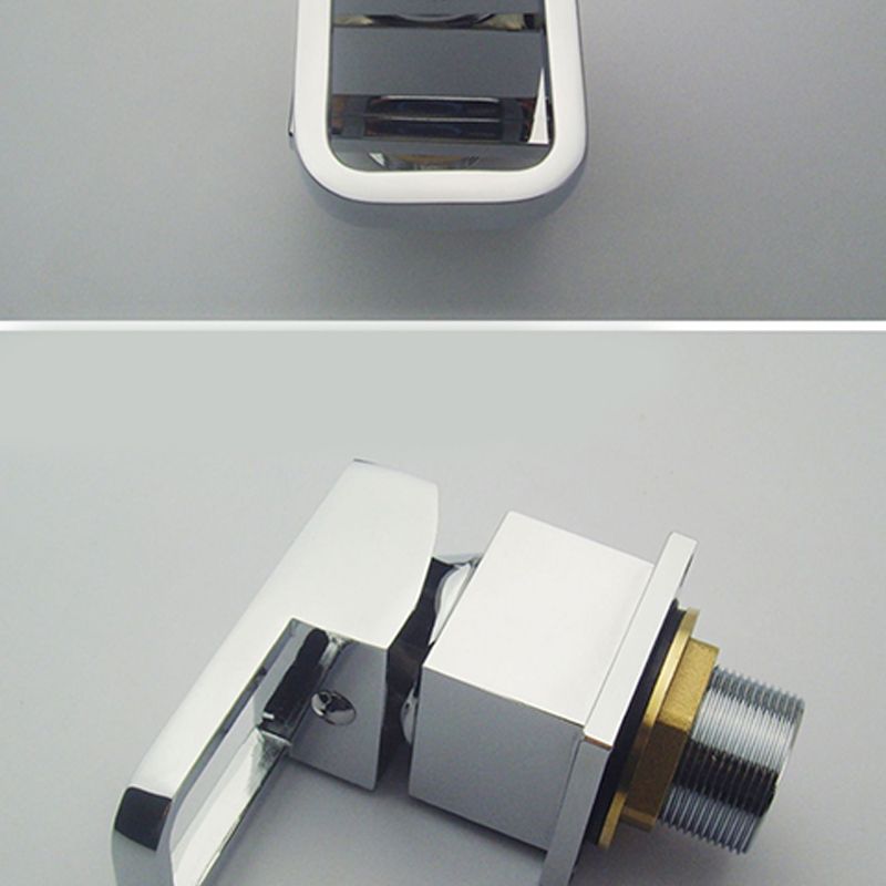 Modern Brass Roman Bathtub Faucet Waterfall Spout Tub Faucet Clearhalo 'Bathroom Remodel & Bathroom Fixtures' 'Bathtub Faucets' 'bathtub_faucets' 'Home Improvement' 'home_improvement' 'home_improvement_bathtub_faucets' 1200x1200_f45c7cf4-6c7a-4b35-88bf-8bb06d5a657c