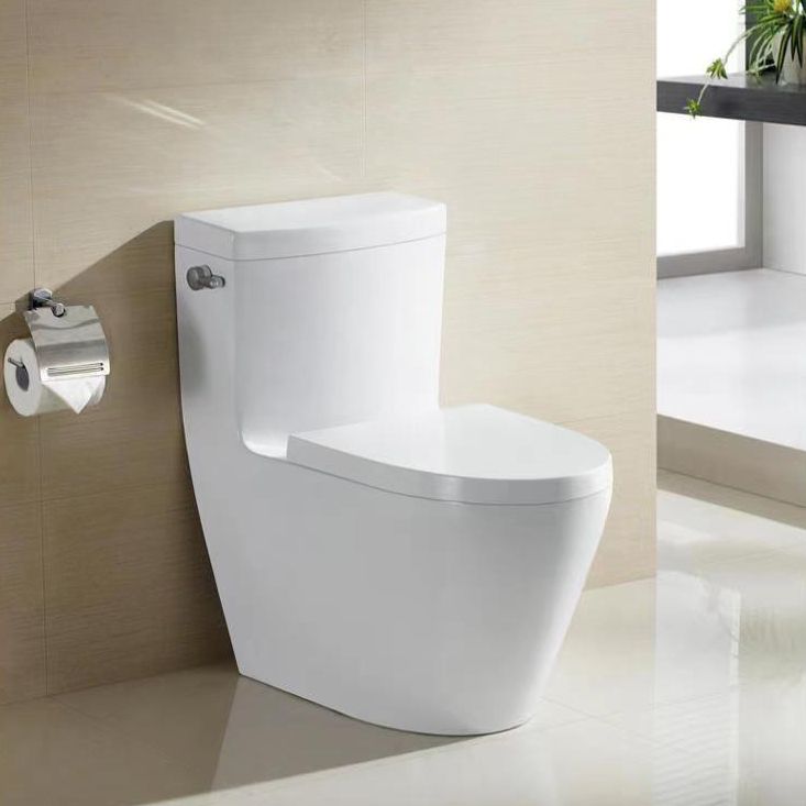Porcelain Siphon Jet Toilet Floor Mounted One Piece Toilet Urine Toilet Clearhalo 'Bathroom Remodel & Bathroom Fixtures' 'Home Improvement' 'home_improvement' 'home_improvement_toilets' 'Toilets & Bidets' 'Toilets' 1200x1200_f45db85b-1715-42ef-b96c-b3f19e207a36