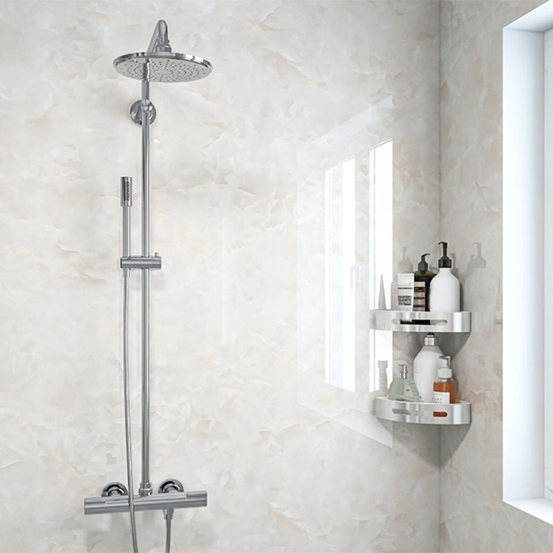 Modern Single Tile Waterproof Peel and Stick Backsplash Tile for Bathroom Clearhalo 'Flooring 'Home Improvement' 'home_improvement' 'home_improvement_peel_stick_blacksplash' 'Peel & Stick Backsplash Tile' 'peel_stick_blacksplash' 'Walls & Ceilings' Walls and Ceiling' 1200x1200_f4a938de-916f-4914-8f8c-91bee2b13fcc