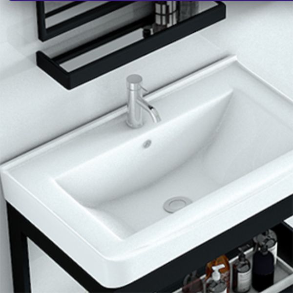 Modern Bathroom Vanity Set Wall Mount Single-Sink Bathroom Sink Vanity Clearhalo 'Bathroom Remodel & Bathroom Fixtures' 'Bathroom Vanities' 'bathroom_vanities' 'Home Improvement' 'home_improvement' 'home_improvement_bathroom_vanities' 1200x1200_f4ca4b2e-114b-4cbe-93b2-bc586bc64711