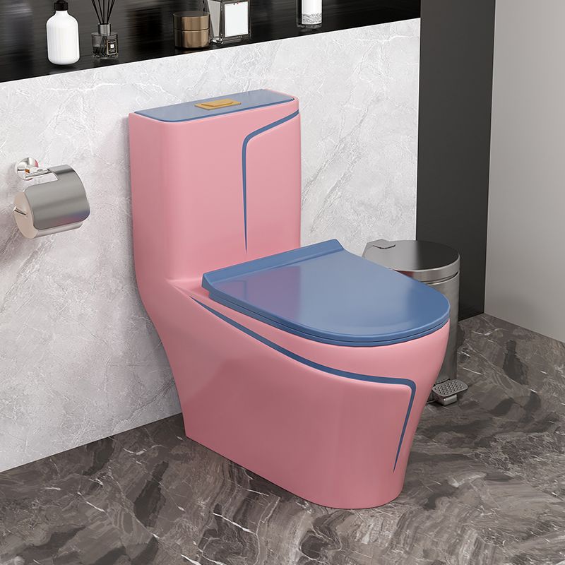 Traditional Flush Toilet Floor Mount One-Piece Toilet with Slow Close Seat Clearhalo 'Bathroom Remodel & Bathroom Fixtures' 'Home Improvement' 'home_improvement' 'home_improvement_toilets' 'Toilets & Bidets' 'Toilets' 1200x1200_f4da391d-ab39-4b36-a3ae-4191910141e5