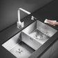 Modern Undermount Kitchen Sink Stainless Steel Kitchen Sink with Faucet Clearhalo 'Home Improvement' 'home_improvement' 'home_improvement_kitchen_sinks' 'Kitchen Remodel & Kitchen Fixtures' 'Kitchen Sinks & Faucet Components' 'Kitchen Sinks' 'kitchen_sinks' 1200x1200_f4e3519d-2874-4631-9bc4-3c4095dfe557