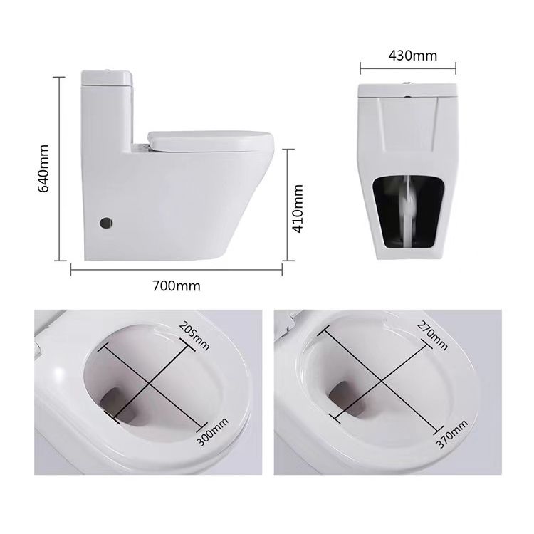 Porcelain Siphon Jet Toilet Floor Mounted One Piece Toilet Urine Toilet Clearhalo 'Bathroom Remodel & Bathroom Fixtures' 'Home Improvement' 'home_improvement' 'home_improvement_toilets' 'Toilets & Bidets' 'Toilets' 1200x1200_f4f13a68-08c9-4827-8b36-3c7a3e24d591