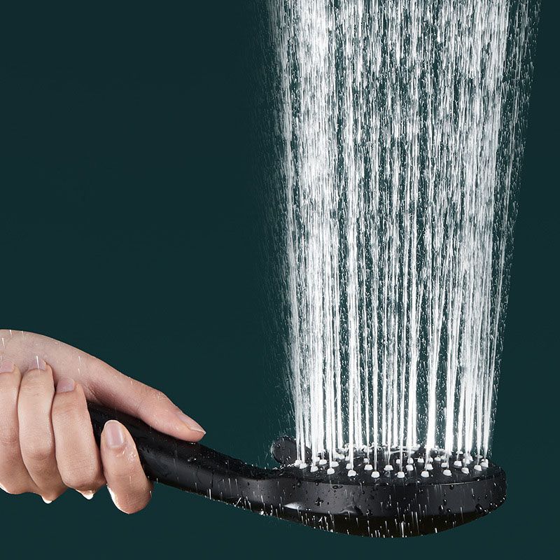 Plastic Hand Shower Adjustable Spray Pattern Hand Shower with Round Shape Clearhalo 'Bathroom Remodel & Bathroom Fixtures' 'Home Improvement' 'home_improvement' 'home_improvement_shower_heads' 'Shower Heads' 'shower_heads' 'Showers & Bathtubs Plumbing' 'Showers & Bathtubs' 1200x1200_f5063895-8a5c-4684-a7bb-264a288be696