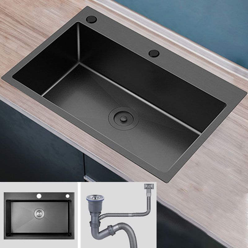 Modern Workstation Stainless Steel with Basket Strainer and Faucet Kitchen Sink Clearhalo 'Home Improvement' 'home_improvement' 'home_improvement_kitchen_sinks' 'Kitchen Remodel & Kitchen Fixtures' 'Kitchen Sinks & Faucet Components' 'Kitchen Sinks' 'kitchen_sinks' 1200x1200_f57109f2-9f4a-4a59-a414-64e16c940797