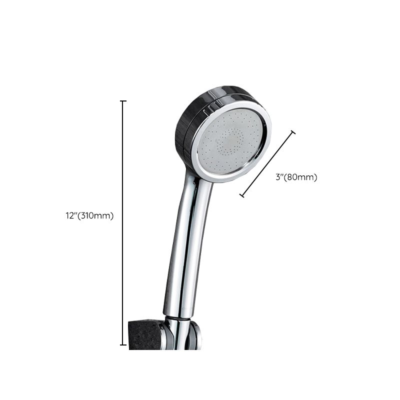 Modern Style Round Handheld Shower Bathroom Metal Wall Mounted Hand Shower Clearhalo 'Bathroom Remodel & Bathroom Fixtures' 'Home Improvement' 'home_improvement' 'home_improvement_shower_heads' 'Shower Heads' 'shower_heads' 'Showers & Bathtubs Plumbing' 'Showers & Bathtubs' 1200x1200_f575ae3e-7f70-4819-be06-010fce4c2a66