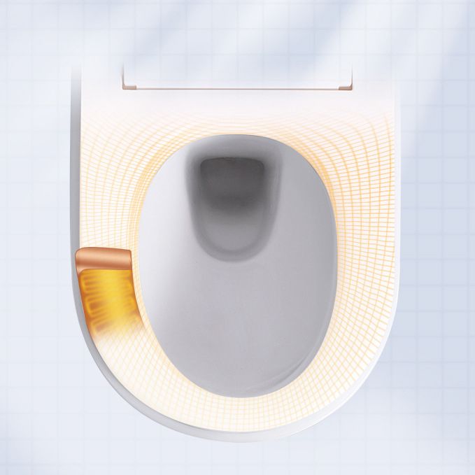 Contemporary 1-Piece Bidet Toilet Wall Mount Toilet Bowl for Washroom Clearhalo 'Bathroom Remodel & Bathroom Fixtures' 'Home Improvement' 'home_improvement' 'home_improvement_toilets' 'Toilets & Bidets' 'Toilets' 1200x1200_f577870f-d62c-454d-8758-82323ef3978a