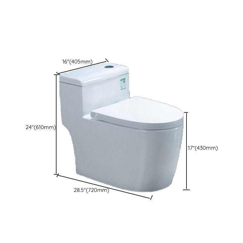 Contemporary One Piece Flush Toilet Floor Mounted White Urine Toilet for Washroom Clearhalo 'Bathroom Remodel & Bathroom Fixtures' 'Home Improvement' 'home_improvement' 'home_improvement_toilets' 'Toilets & Bidets' 'Toilets' 1200x1200_f584f6f1-e1a6-40b0-bd59-8f12c52a458b