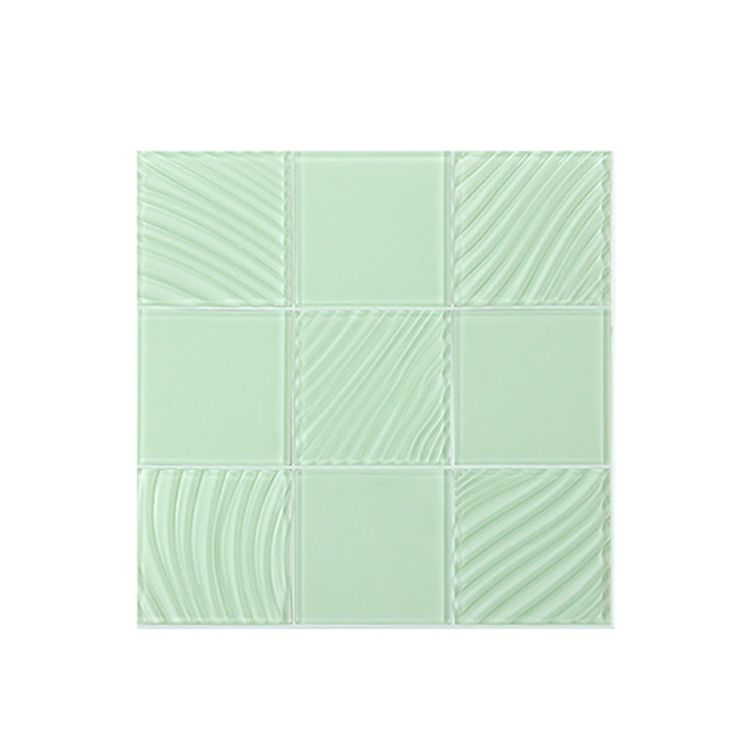 Pattern Glossy Peel and Paste Mosaic Tile Peel and Paste Tile Set of 10 Clearhalo 'Flooring 'Home Improvement' 'home_improvement' 'home_improvement_peel_stick_blacksplash' 'Peel & Stick Backsplash Tile' 'peel_stick_blacksplash' 'Walls & Ceilings' Walls and Ceiling' 1200x1200_f58e3bd4-ccdd-47c0-bb76-3c0c74d87afc